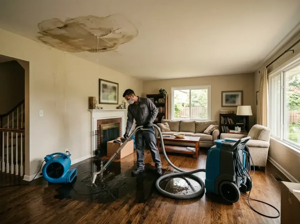 attic-pipe-burst-ceiling-drip-008 — frequently asked questions, Water Damage Restoration & Carpet Care in East Tawas, MI